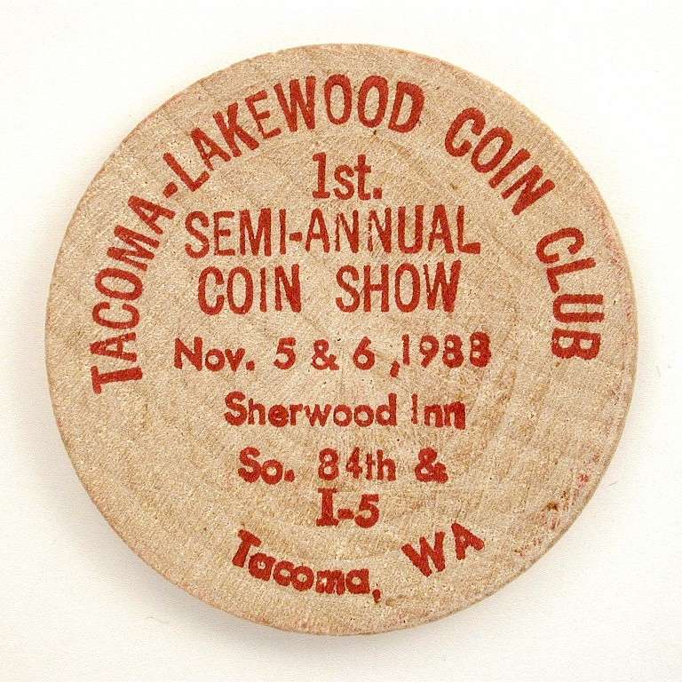 TLCC Wooden Nickel (1988 reverse)
