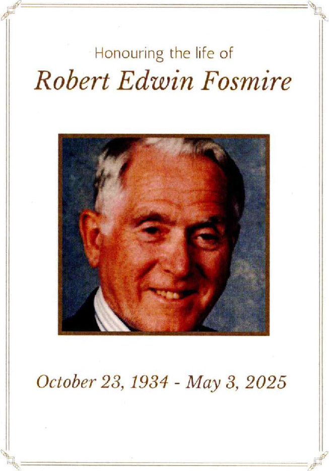 Bob Fosmire memorial