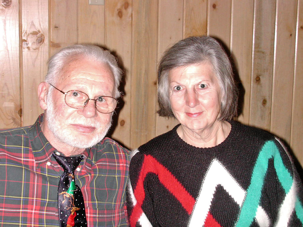 Norm Mikat and Barb at TLCC 2004 holiday dinner.